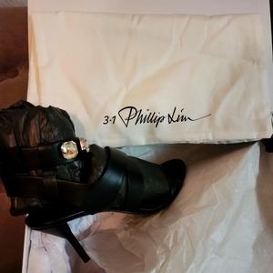 3.1 Phillip Lim Kiddie Blk Sandal.